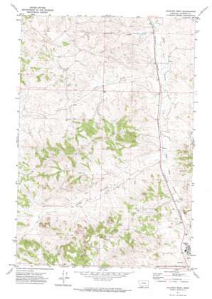 Colstrip West USGS topographic map 45106h6