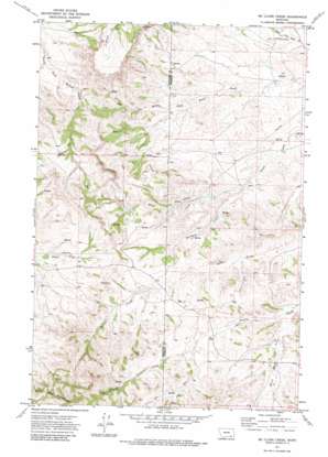 McClure Creek USGS topographic map 45106h8