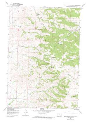 Wolf Mountain Lookout USGS topographic map 45107c2