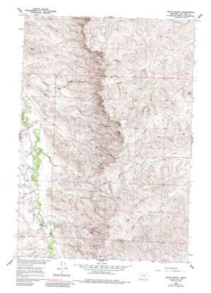 Shick Ranch USGS topographic map 45107c5