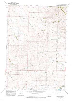 Jeans Fork SE USGS topographic map 45107e1
