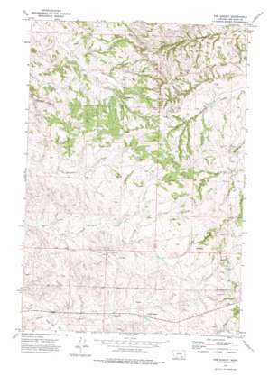 The Dugout USGS topographic map 45107g4
