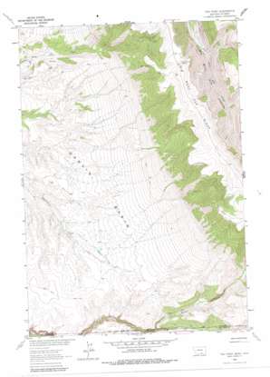 Bridger USGS topographic map 45108a1