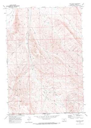 Long Draw USGS topographic map 45108a8