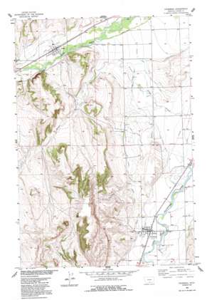 Fromberg topo map