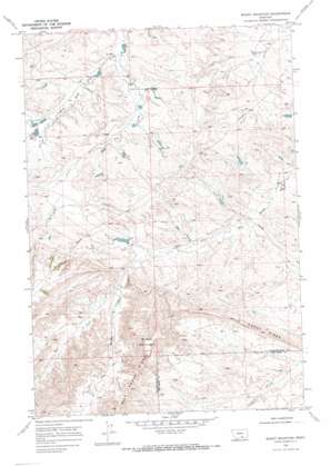 Woody Mountain USGS topographic map 45108e2