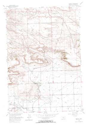 Rimrock USGS topographic map 45108g6