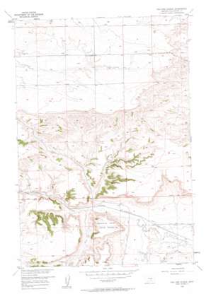 Two Pine School USGS topographic map 45108g7