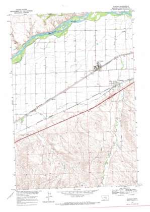 Worden USGS topographic map 45108h2