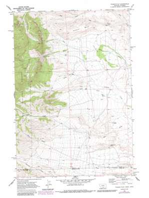Tolman Flat USGS topographic map 45109a2