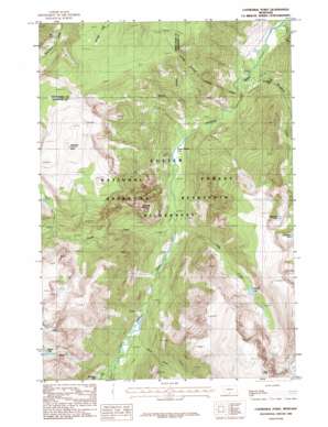 Cathedral Point topo map