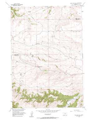 Cow Face Hill topo map