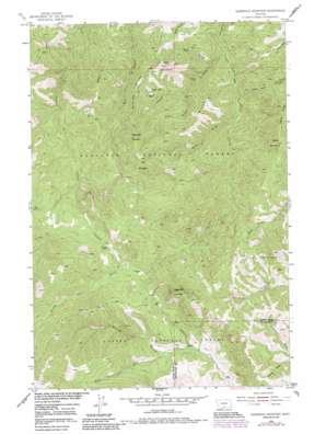 Sliderock Mountain USGS topographic map 45109e8