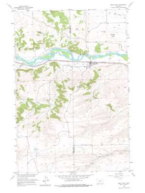 Reed Point USGS topographic map 45109f5