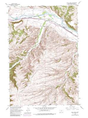 Work Creek USGS topographic map 45109f6