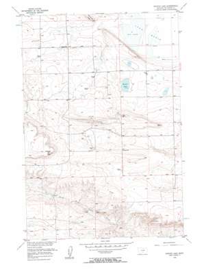 Hunter Lake USGS topographic map 45109g1