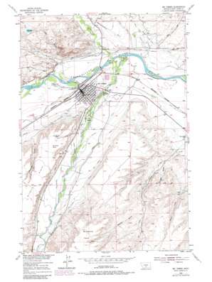 Big Timber USGS topographic map 45109g8