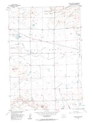 Hailstone Basin USGS topographic map 45109h2
