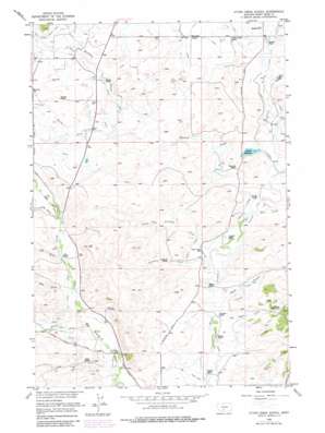 Otter Creek School USGS topographic map 45109h8