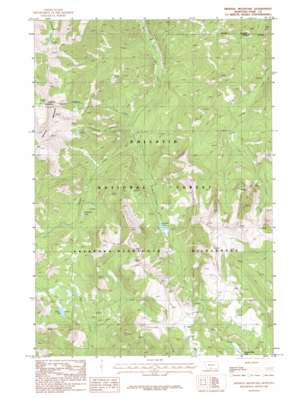 Mineral Mountain USGS topographic map 45110b5