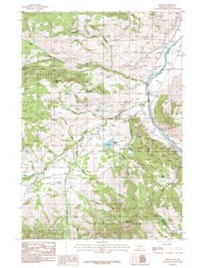 Miner USGS topographic map 45110b8