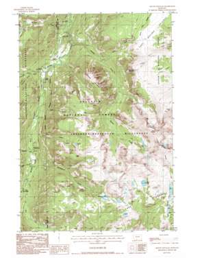 Mount Douglas USGS topographic map 45110c2