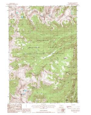 The Needles USGS topographic map 45110c3