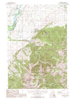 Emigrant USGS topographic map 45110c6