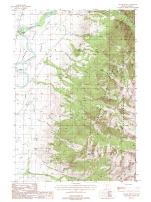 Dexter Point USGS topographic map 45110d5