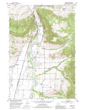 Brisbin USGS topographic map 45110e5