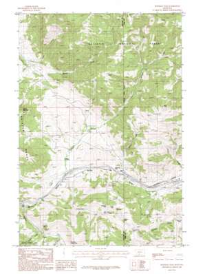 Bozeman Pass USGS topographic map 45110f7