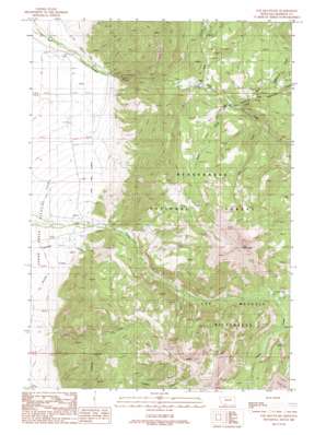 Fan Mountain USGS topographic map 45111c5