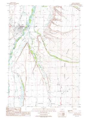 Ennis USGS topographic map 45111c6