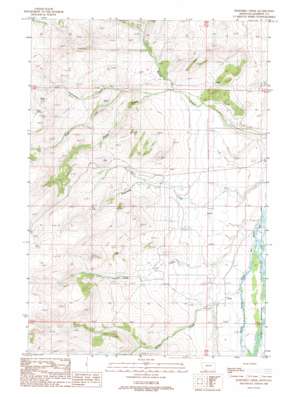 Eightmile Creek USGS topographic map 45111c7