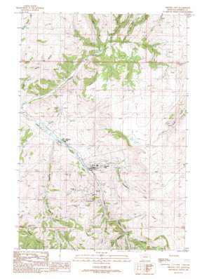 Virginia City USGS topographic map 45111c8