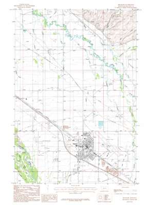 Miser Creek USGS topographic map 45111g2