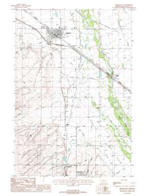Manhattan USGS topographic map 45111g3