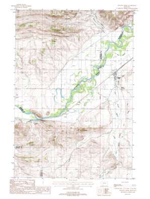 Willow Creek USGS topographic map 45111g6