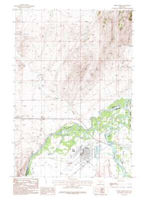 Three Forks USGS topographic map 45111h5