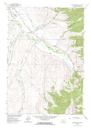 Home Park Ranch USGS topographic map 45112a1