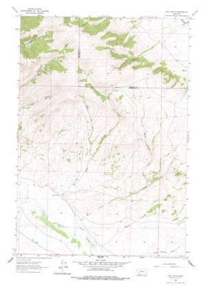 Elk Gulch topo map
