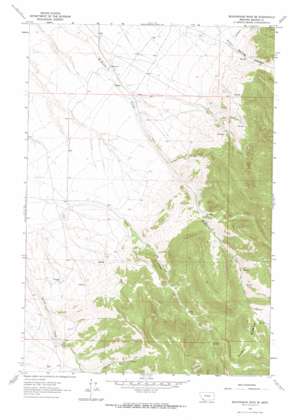Beaverhead Rock SE USGS topographic map 45112c3