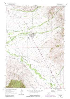Sheridan USGS topographic map 45112d2