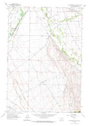 Beaverhead Rock NE USGS topographic map 45112d3