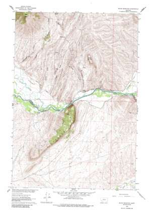 Block Mountain USGS topographic map 45112d5