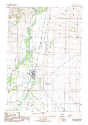 Twin Bridges USGS topographic map 45112e3