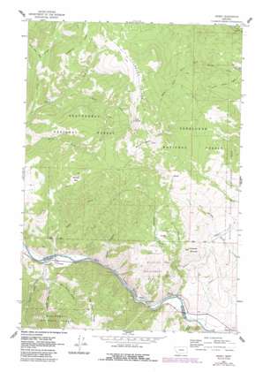 Dewey USGS topographic map 45112g7