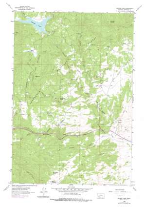 Delmoe Lake USGS topographic map 45112h3