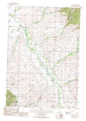 Baker USGS topographic map 45113a6