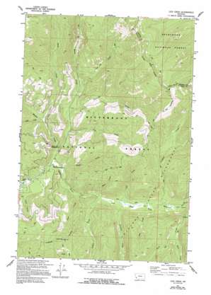 Lick Creek USGS topographic map 45113h6